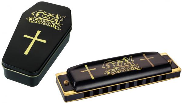 Hohner ホーナー オジー オズボーン ハーモニカ アウトレット 10穴 ブルースハーモニカ 棺型 ケース Ozzy Osbourne Harp M666 ブラック C調 ブルースハープ型 楽器 ワタナベ楽器店 Online Shop