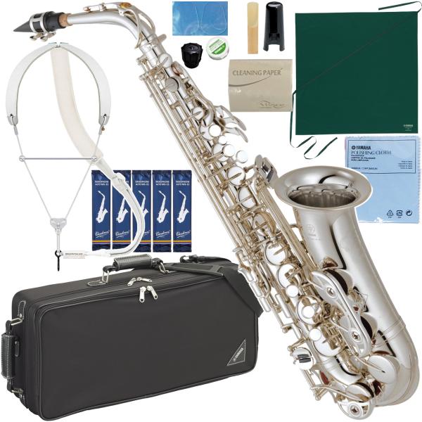 YAMAHA ヤマハ YAS-62S アルトサックス 銀メッキ スタンダード 日本製 管体 E♭ 管楽器 本体 シルバ silver alto saxophone セルマー S90 セット　北海道 沖縄 離島不可