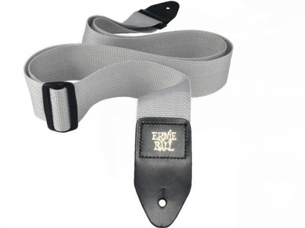 ERNIE BALL アーニーボール Polypro Strap Gray 4046   【ギターストラップ ポリプロストラップ 特価 】