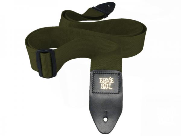 ERNIE BALL アーニーボール Polypro Strap  Olive 4048  【ギターストラップ ポリプロストラップ  】