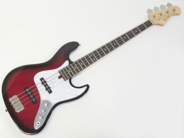 Bacchus バッカス WJB-330R TRS【 ジャズベース 初心者 入門 に