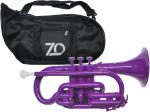 ZO ( ゼットオー ) コルネット CN-04 パープル 調整品 アウトレット プラスチック 管楽器 cornet purple 楽器　北海道 沖縄 離島不可
