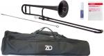 ZO ゼットオー トロンボーン TTB-05 ブラック アウトレット プラスチック 細管 テナートロンボーン tenor trombone black セット B　北海道 沖縄 離島不可 