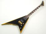 Jackson ( ジャクソン ) Rhoads RRX24 Black with Yellow Bevels