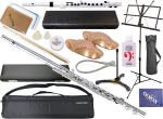 Pearl Flute ( パールフルート ) PFA-201ES アルトフルート リッププレート 銀製 Ag925 ストレート 頭部管 Eメカニズム alto flute PFA201ES セット A　北海道 沖縄 離島不可