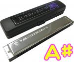 TOMBO ( トンボ ) 3124 A♯ 複音ハーモニカ 24穴 トンボバンド24 No.3124 TOMBO BAND Tremoro Tune Harmonica 樹脂ボディ トレモロ 楽器　北海道 沖縄 離島不可