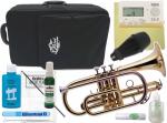 J Michael ( Jマイケル ) CT-420 コルネット ラッカー ショート B♭ short cornet gold 管楽器 セット E　北海道 沖縄 離島不可