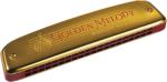 HOHNER ( ホーナー ) Golden Melody Tremolo 2416/40 ゴールデンメロディー40 複音ハーモニカ C調 20音階 ゴールド 樹脂ボディ トレモロ ハープ　北海道 沖縄 離島不可