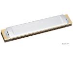 TOMBO トンボ グリッサンド C調 1621 半音階 特製トンボバンド グリッサンドハーモニカ 21穴 No.1621  ハープ 木製ボディ Glissando harmonica　北海道 沖縄 離島不可