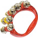  HB500 リングベル レッド 1個 楽器 鈴 ジングルベル リングタイプ ハンドベル こども パーカッション HB-500 RED Ring bell 　北海道 沖縄 離島不可