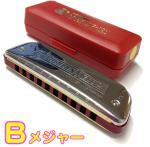 HOHNER ホーナー ゴールデンメロディ B調 542/20 ブルースハープ 10穴 テンホールズ ハーモニカ Golden Melody Blues Harmonica 樹脂ボディ　北海道 沖縄 離島不可