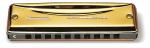SUZUKI ( スズキ ) B♭調 Pro master MR-350G プロマスター ゴールド 10穴 ブルースハーモニカ テンホールズ 単音 ハーモニカ アルミボディ メジャー ダイアトニック
