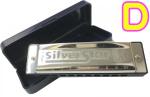 HOHNER ( ホーナー ) シルバースター 504/20 D調 Silver Star 10穴 ブルースハープ テンホールズ ハーモニカ 樹脂ボディ blues harmonica　北海道 沖縄 離島不可