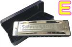 HOHNER ( ホーナー ) シルバースター 504/20 E調 Silver Star 10穴 ブルースハープ テンホールズ ハーモニカ 樹脂ボディ blues harmonica　北海道 沖縄 離島不可