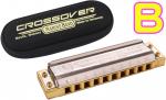 HOHNER ( ホーナー ) マリンバンドクロスオーバー B調 2009/20 10穴 Marine Band Crossover Blues Harmonica 竹製ボディ　北海道 沖縄 離島不可