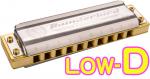 HOHNER ( ホーナー ) Low-D　Marine Band Thunderbird ブルースハーモニカ 10穴 マリンバンド サンダーバード ハーモニカ ローチューニング Lo-D LD　北海道 沖縄 離島不可