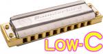 HOHNER ( ホーナー ) Low-C　Marine Band Thunderbird ブルースハーモニカ 10穴 マリンバンド サンダーバード ハーモニカ ローチューニング Lo-C LC　北海道 沖縄 離島不可