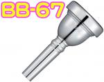 YAMAHA ヤマハ BB-67 チューバ マウスピース スタンダード 銀メッキ SP 管楽器 BB67 Tuba Mouthpiece 67　北海道 沖縄 離島不可