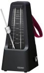 SEIKO セイコー SPM400 ブラック BK 振り子式 メトロノーム おもり 据置き式 黒色 SPM-400 metronome black　北海道 沖縄 離島不可