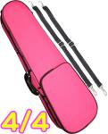 CarloGiordano ( カルロジョルダーノ ) TRC-100C ピンク DPK 4/4 バイオリンケース リュックタイプ セミハードケース 4分の4 ケース violin case pink　北海道 沖縄 離島不可