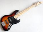 Fender ( フェンダー ) Deluxe Active Jazz Bass V （ 3-Color Sunburst /M）【MEX 5弦 ジャズベース 】