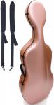 Carbon Mac ( カーボンマック ) CFC-2S サテン ピンクゴールド チェロ ケース S-PKG ハードケース 4/4 リュック cello cases satin pink gold　北海道 沖縄 離島 代引き 同梱不可