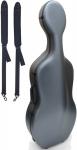 Carbon Mac ( カーボンマック ) CFC-2S サテン シルバー チェロ ケース S-SLV ハードケース 4/4 リュック cello cases satin silver 銀色　北海道 沖縄 離島 代引き 同梱不可