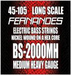 FERNANDES ( フェルナンデス ) BS-2000 MH ベース弦 ロングスケール 45-105 ミディアムヘヴィー ゲージ 1セット 4本入り 4弦ベース bass strings nickel wound medium heavy