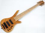 Warwick ワーウィック Custom Shop Corvette $$ 7st Olive Top / Natural Transparent Satin / Birds Eye Maple Fingerboard 【OUTLET】