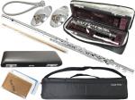 Pearl Flute パールフルート PFA-206ES アルトフルート 頭部管 銀製 Ag925 ストレート Eメカニズム G足部管 alto flute PFA206ES セット C　北海道 沖縄 離島不可