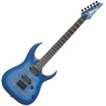 Ibanez アイバニーズ RGA42FM BLF エレキギター  アーチドトップ RG  Blue Lagoon Burst Flat