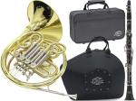 J Michael Jマイケル 3年保証 FH-850 フレンチホルン フルダブル デタッチャブル CL-360 クラリネット セット　以下は対応不可 北海道 沖縄 離島  代引き 同梱