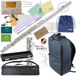 Pearl Flute パールフルート PF-665RE リングキイ フルート 頭部管 銀製 Eメカニズム オフセット Quantz flute PF665RE セット C　北海道 沖縄 離島不可