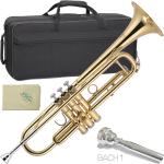 J Michael ( Jマイケル ) TR-200 トランペット アウトレット ラッカー 管楽器 B♭ trumpet BACHマウスピースセット G　北海道 沖縄 離島不可