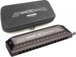 HOHNER ( ホーナー ) NEW SUPER 64X 7584/64 クロマチックハーモニカ 16穴 樹脂ボディ Super-64X Chromatic Harmonica　北海道 沖縄 離島不可