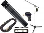 SHURE シュア SM57-LCE Gravity三脚マイクスタンドセット （XLR-フォーン 5メートルケーブル同梱） 