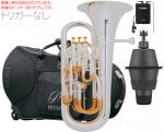 PRESON ( プレソン ) PR3300SP ユーフォニアム トリガーなし 銀メッキ 4ピストン コンペンセイティング PR-3300SP サイレントブラス セット　北海道 沖縄 離島不可