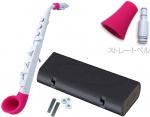 NUVO ヌーボ jSAX ホワイトピンク N520JWPK プラスチック サックス リード楽器 Pink jサックス WH/PK ストレートキット セット C　北海道 沖縄 離島不可