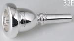 B.TilZ ティルツ 32E チューバ マウスピース バコ 銀メッキ 92 BAKO SP Tuba mouthpiece　北海道 沖縄 離島不可