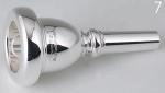 B.TilZ ティルツ 7 チューバ マウスピース バコ 銀メッキ 92 BAKO SP Tuba mouthpiece　北海道 沖縄 離島不可
