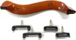 MACH ONE マッハワン バイオリン用 肩当て アッシュ素材 スタンダード 4/4サイズ 3/4サイズ Violin shoulder rest ash 4分の4 4分の3 バイオリン肩当て