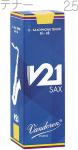 vandoren バンドーレン SR8225 テナーサックス V21 リード 2.5 1箱 5枚 Tenor saxophone reeds V-21 2-1/2　北海道 沖縄 離島不可