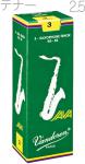 vandoren バンドーレン SR2725 テナーサックス JAVA リード 2-1/2 1箱 5枚 ジャバ グリーン Tenor saxophone reeds 2.5　北海道 沖縄 離島不可