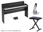 KORG ( コルグ ) 電子ピアノ 88鍵盤 デジタルピアノ LP-180 BK キーボードベンチセット ブラック