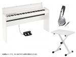 KORG ( コルグ ) 電子ピアノ 88鍵盤 デジタルピアノ LP-180 WH キーボードベンチセット ホワイト