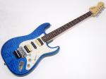 Fender フェンダー Michiya Haruhata Stratocaster Rosewood Fingerboard, Caribbean Blue Transparent【JD18015348】