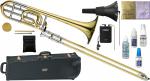 XO エックスオー 1236L テナーバストロンボーン B♭ F管 太管 管楽器 B♭/F Tenor Bass Trombones SR-L SB5X セット B　北海道 沖縄 離島不可