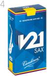 vandoren バンドーレン SR814 アルトサックス リード V21 4番 1箱 10枚 V-21 4 Alto saxophone reed V.21 4.0　北海道 沖縄 離島不可