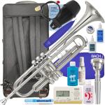 YAMAHA ( ヤマハ ) YTR-3335S トランペット 銀メッキ リバース シルバー 管楽器 B♭ Trumpet セット H　北海道 沖縄 離島 不可