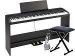 KORG ( コルグ ) B2SP-BK+ベンチ&ヘッドホンセット 電子ピアノ デジタルピアノ 88鍵盤
